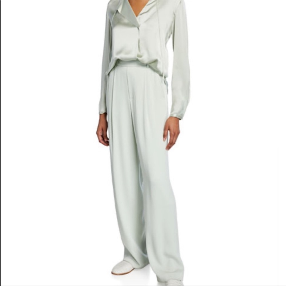 Vince Wide Leg Pull On Pants Size Small